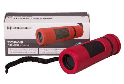 figura monoculare Bresser Topas 10x25,  7