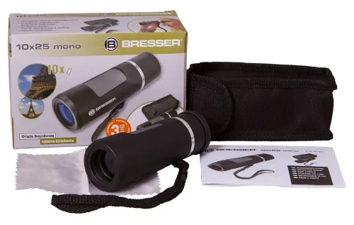 figura monoculare Bresser Topas 10x25,  5