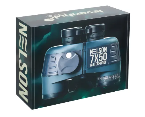 immagine binocolo Levenhuk Nelson 7x50 con reticolo e bussola,  15