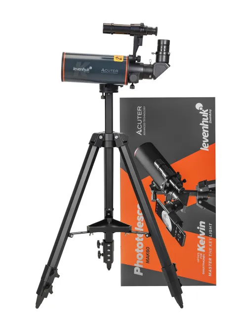 immagine fototelescopio Levenhuk Kelvin MAK60 mini AZ,  2