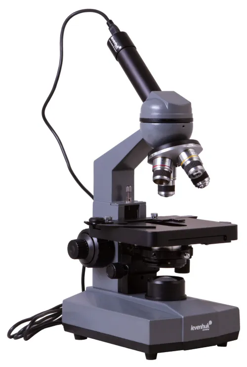 figura microscopio monoculare digitale Levenhuk D320L BASE 3M,  3