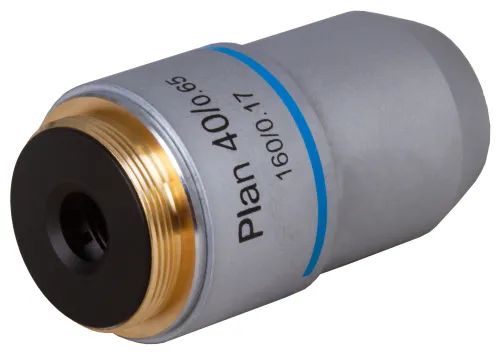 figura obiettivo planacromatico Levenhuk MED 40x,  3