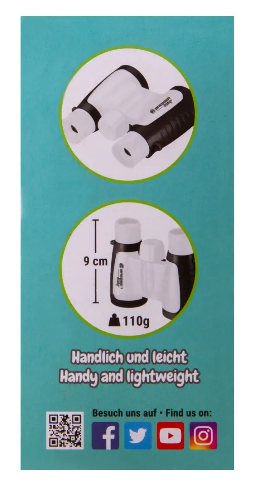 figura binocolo per bambini Bresser Junior 3x30,  16