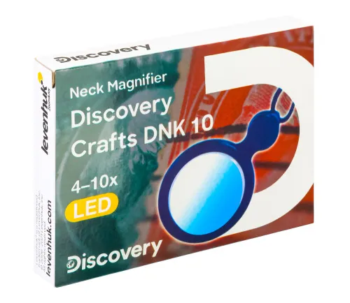 figura lente d’ingrandimento da collo Levenhuk Discovery Crafts DNK 10,  7