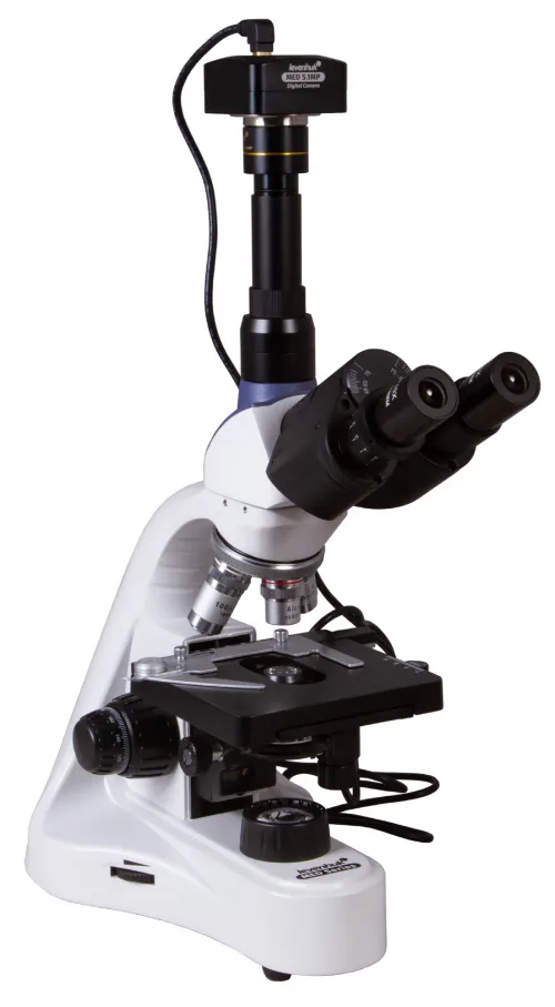 immagine microscopio trinoculare digitale Levenhuk MED D10T,  5
