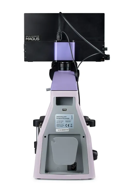 foto microscopio biologico digitale MAGUS Bio D260T LCD,  6
