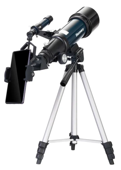 immagine telescopio Levenhuk Discovery Sky Trip ST70 con libro,  10