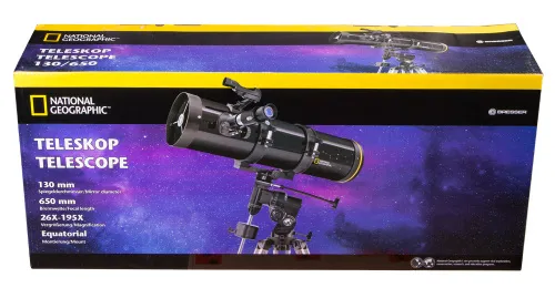 immagine telescopio Bresser National Geographic 130/650 EQ,  8