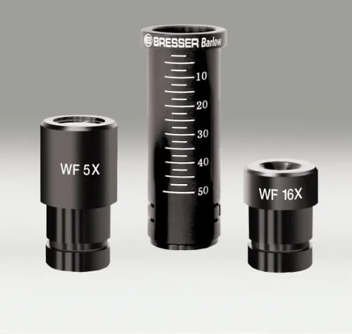 foto microscopio Bresser Biolux NV 20–1280x con fotocamera oculare HD USB,  7