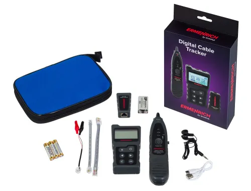 immagine rilevatore di cavi digitale Ermenrich NetGeeks NP40,  2