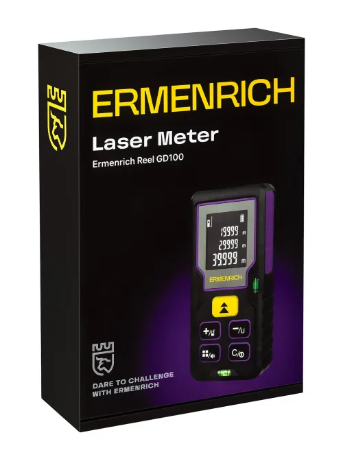 fotografia misuratore laser Ermenrich Reel PLUS GD100,  7