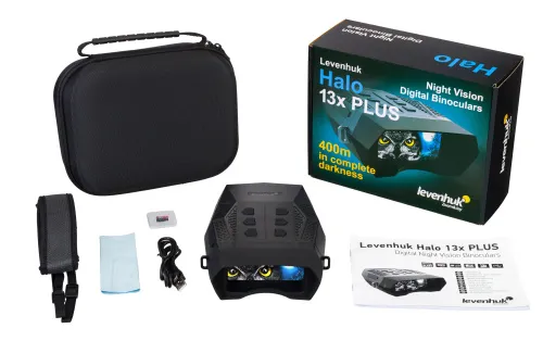 figura visore notturno binoculare digitale Levenhuk Halo 13X PLUS,  2