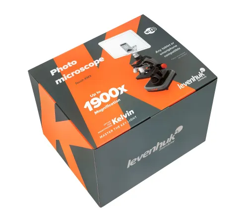 fotografia fotomicroscopio Levenhuk Kelvin Touch KM3,  27
