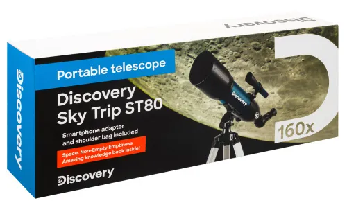 immagine telescopio Levenhuk Discovery Sky Trip ST80 con libro,  18