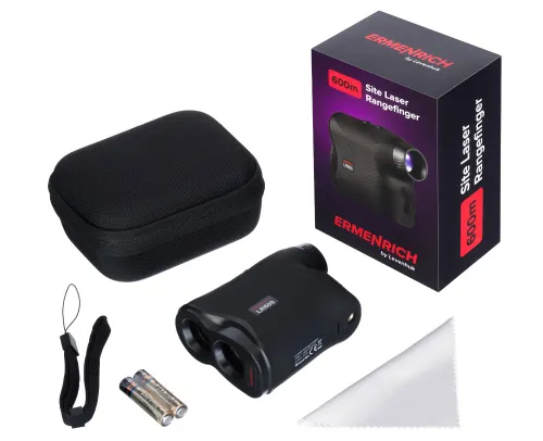 figura distanziometro laser Ermenrich LR600, nero,  2