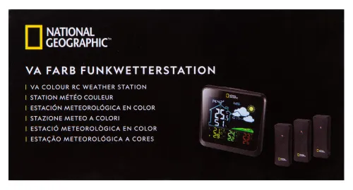immagine stazione meteo Bresser National Geographic VA con display a colori e 3 sensori,  17