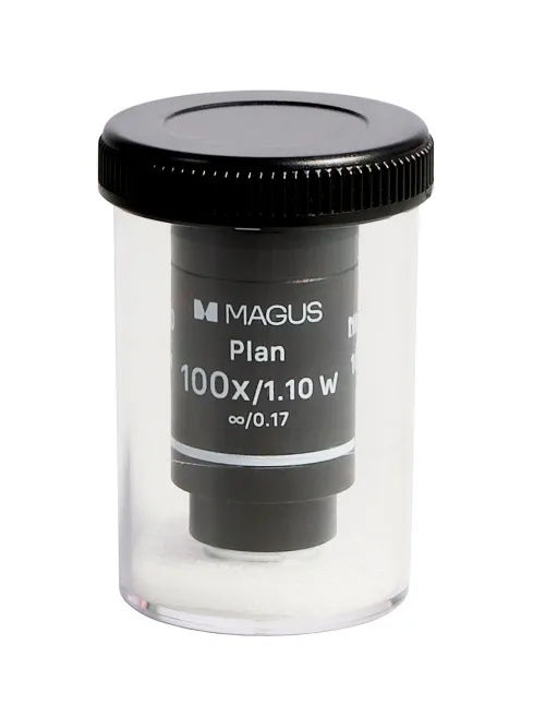 foto obiettivo MAGUS 100PL60 W Plan 100х/1,10 ∞/ 0,17 H60 mm,  5