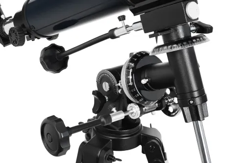 foto telescopio Levenhuk Discovery Spark 709 EQ con libro,  12