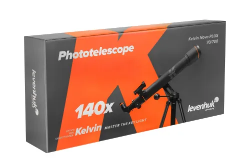 foto fototelescopio Levenhuk Kelvin Nova PLUS 70/700,  17