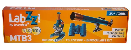 foto kit telescopio, microscopio e binocolo Levenhuk LabZZ MTB3,  19