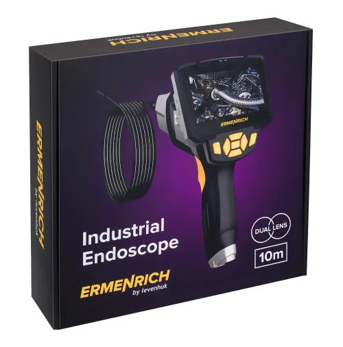 foto endoscopio professionale Ermenrich Seek VE70, nero,  12
