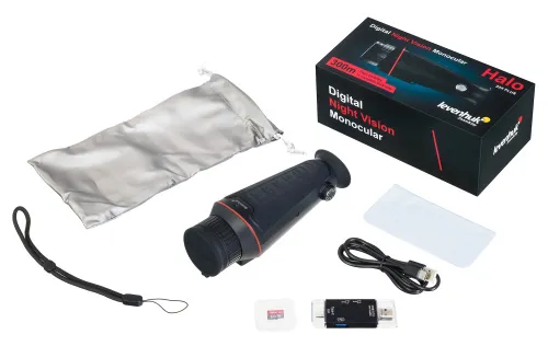 foto visore notturno monoculare digitale Levenhuk Halo 20X PLUS,  2