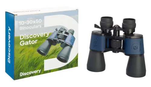 foto binocolo Levenhuk Discovery Gator 10–30x50,  11