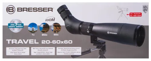 figura cannocchiale terrestre Bresser Travel 20–60x60,  13