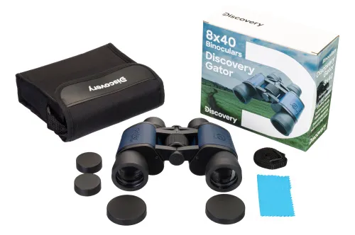 foto binocolo Levenhuk Discovery Gator 8x40,  4