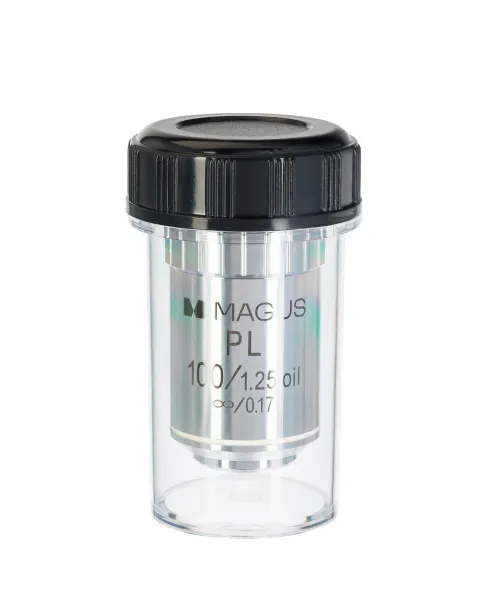 figura obiettivo planare all’infinito MAGUS MP100 OIL 100x/1,25 ∞/0,17,  2