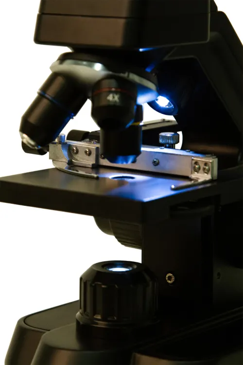 fotografia microscopio Bresser Biolux Touch 5MP HDMI,  4