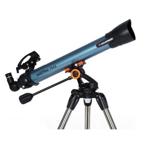 fotografia telescopio Celestron Inspire 70 AZ,  2