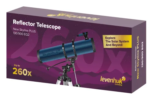 foto telescopio Levenhuk New Skyline PLUS 130/900 EQ2,  2