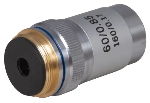 figura obiettivo acromatico Levenhuk MED 60x,  3