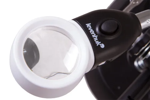 immagine lente d’ingrandimento nera Levenhuk Zeno Multi ML17,  6