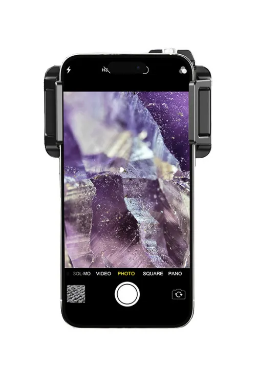 figura microscopio LED per smartphone Levenhuk Kelvin TMC10,  2