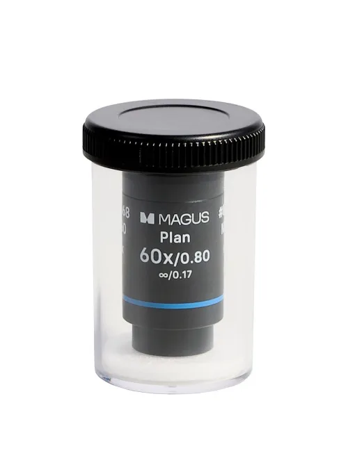 foto obiettivo MAGUS 60PL60 Plan 60х/0,80 ∞/ 0,17 H60 mm,  5