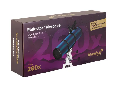 immagine telescopio Levenhuk New Skyline PLUS 130/650 SQ2,  13