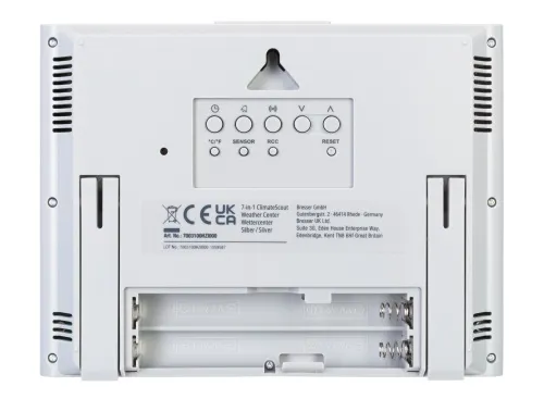 fotografia bresser 7-in-1 ClimateScout RC, argenteo,  7