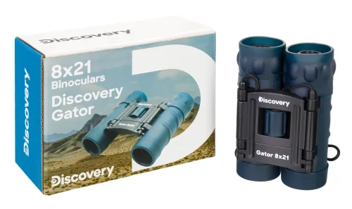 figura binocolo Levenhuk Discovery Gator 8x21,  12