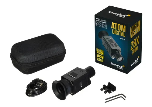 immagine visore notturno monoculare Levenhuk Atom Digital DNM70,  2