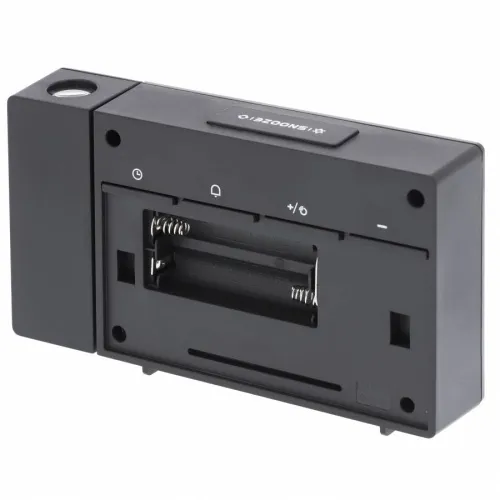 figura sveglia radiocontrollata con Proiettore Explore Scientific con Previsioni meteo, nero,  6