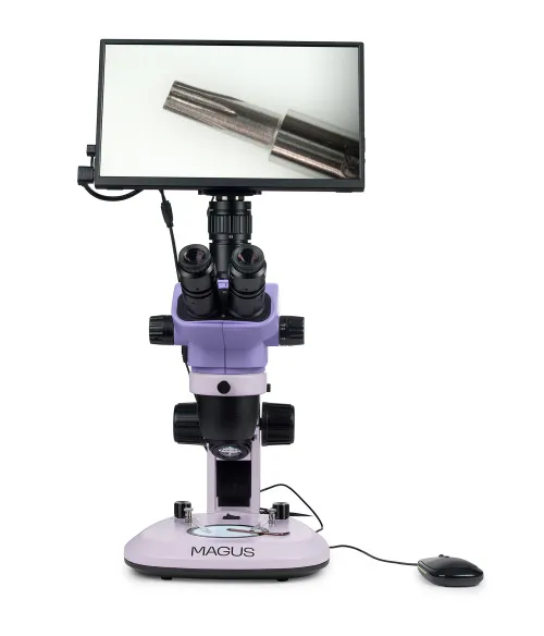 figura microscopio stereoscopico digitale MAGUS Stereo D7T LCD PLUS,  4