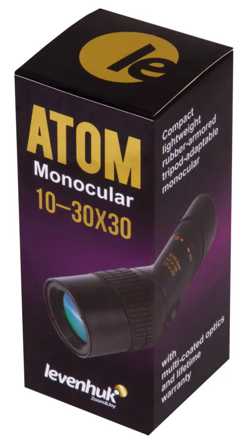 immagine monoculare Levenhuk Atom 10–30x30,  11