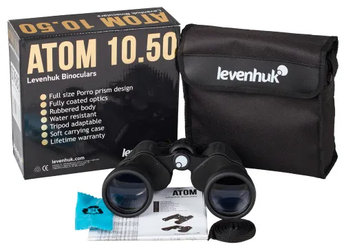 immagine binocolo Levenhuk Atom 10x50,  2