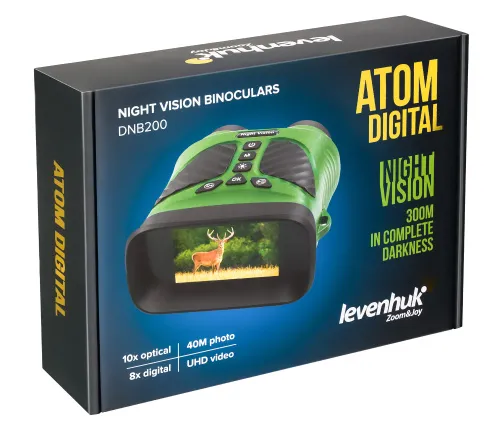 immagine visore notturno binoculare Levenhuk Atom Digital DNB200,  11