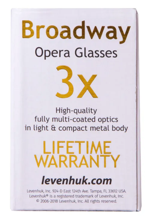 figura binocolo da teatro Levenhuk Broadway 325L (lorgnette),  16