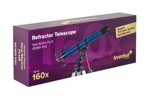 immagine telescopio Levenhuk New Skyline PLUS 80/900 EQ2,  13