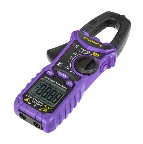 immagine pinza amperometrica digitale Ermenrich Ping MK20,  4