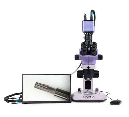 figura microscopio stereoscopico digitale MAGUS Stereo D7T LCD PLUS,  5